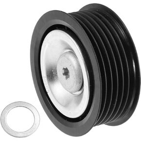 X AUTOHAUX 2722021019 Car Accessory Belt Idler Pulley for Mercedes-Benz C 230 2006-2007 for Mercedes-Benz SL 550 2007-2012