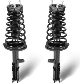 Rear Shock Absorber w/Coil Spring Complete Struts Assembly Compatible with 1997-2001 Toyota Camry, 1999-2003 Solara, Replace 171680 171681, 2Pcs