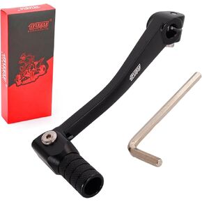 RUTU Folding Gear Shifter Shift Lever CNC 6061 Aviation Aluminum Shift Lever Pedal for XR50 CRF50 50cc 70cc 90cc 110cc 125cc Dirt Bike Pit Bike Parts Black