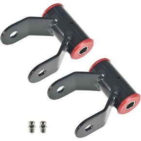 WFLNHB 2 x Drop Shackle Lowering Shackles Leveling Kit Replacement for 2002-2008 1500 2WD