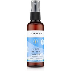 Tisserand Aromatherapy | Sleep Pillow Mist for Body & Room Contains a Soothing Blend of Pure Essential Oils Including, Jasmine, Sandalwood & Lavender | 100% Pure Essential Oil Blend | 3.38 fl. oz.