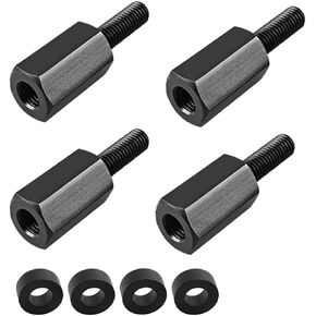 4 Packs X3 Seat Riser, Adjustable Height 0.5" 1.5" 2" Seat Lift Mount Kit with 4 Circle Spacers for Can-Am Maverick X3 All Models 2017-2023