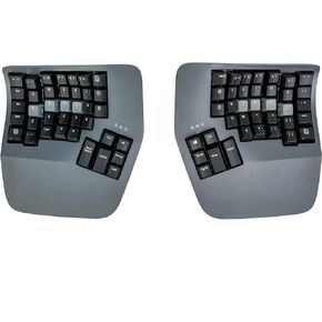 KINESIS Advantage360 لوحة مفاتيح مريحة ومقسمة احترافية - بلوتوث | المفاتيح الميكانيكية | مفتوح المصدر قابل للبرمجة بالكامل | شكل محيطي | خيمة قابلة للتعديل | الخلفية in Kuwait