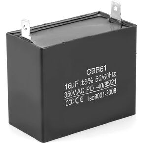 CBB61 Capacitor, CBB61 Motor Running Starting Capacitor Generator CQC 350V AC 16uF Keenpower 6000A Super Capacitor Running Capacitor cbb61 Starting Capacitor Generator in Kuwait