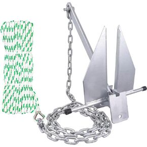 Portable Galvanized Fluke Style Anchor Kit 8 LB 10 LB 13LB