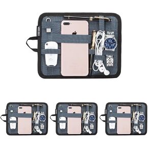 Cocoon CPG7BK GRID-IT!® Accessory Organizer - Small 7.25" x 9.25" (Black) (Pack of 5)