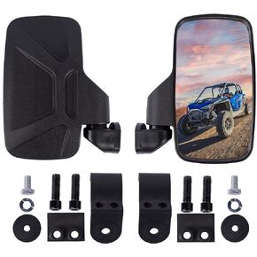 UTV Ranger Side View Mirror Rearview Mirror Compatible With Polaris Ranger 1000, Ranger 1000 XP Ranger 570, Ranger XP 900, Can-Am Maverick Defender, General