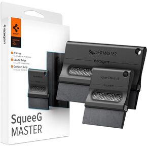 Spigen Suede Felt Edge Squeegee [SqueeGMaster] Designed for Window Privacy Film, Car Paint Protection Film, Self Adhesive Film and Vinyl Wrap Accessories - 2 Size