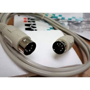 Cable - PC Accessories 10' Din5 M/M Straight Through 10 Feet Male to Male MIDI Cable Din 5 at Keyboard, Midi or Switch Box Cable (Din5-10FT-MM)