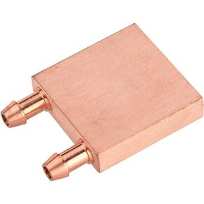 SUNGOOYUE Copper Water Cooling Block for Graphics GPU, 40 * 40 * 10mm, Pure Copper, Improve Heat Transfer Efficiency
