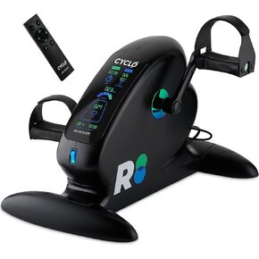 REATHLETE CYCLO: Under-Desk Bike/Pedal Exerciser | Desk Bike for Leg and Arm Exercises | Pedal Exerciser for Cardio Training, Fitness, & Rehabilitation | All-Digital, Light & Quiet Under-Desk Bike