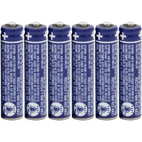 6-Pack BK-30AAABU Battery Pack for Panasonic Cordless Phone