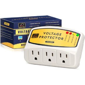 Voltage Protector 120V 12A 1440W, Surge Protector for Refrigerator, Water Heater and Home Appliance ect