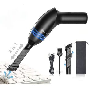 [Upgrade] Mini Vacuum Cordless Vacuum Keyboard Cleaner Rechargeable,for Cleaning Dust,Hair,Crumbs,Eraser Scrap,Laptop,Pet House,Sewing Machine in Saudi Arabia