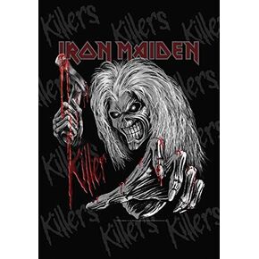 Global Merchandising Iron Maiden Flag Collage Killers # 3 Poster Flag Fabric Poster Flag