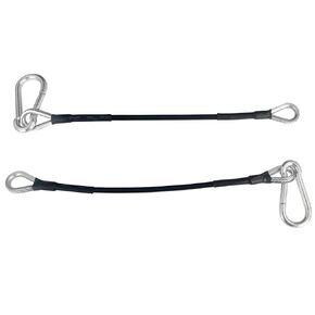 Gym Machine Extension Cables 10" (Pair) Compatible with Bowflex Gyms Accessories, Xtreme Home Gym
