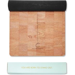 CorkTec Non Toxic Non Slip Thick Cork Yoga Mat with Eco-Friendly Organic/Vegan Cork, Pilates Mat, Hot Yoga Mat, Bikram, Great Men/Women/Kid Yoga Mat, Chemical Free 4MM 72" x 24" The Cork Collective