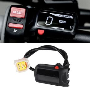 Speedometers JXMOTONG Surron Sur Ron Electrical Motorbike Hour Meter Digital Display Dashboard Gauge Cluster Assembly for Electric Bike Motorcycle Light Bee Sur-Ron Surron/Sur-Ron/Sur Ron X/Sur Ron S