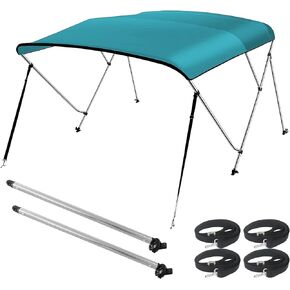 Seamander Bimini Top for Boats,3-4 Bow 13 Different Size Bimini Top,Includes Bimini Top Hardwares and Boot Cover,3 Bow 6ft Length 54in-60in Width 46in Height