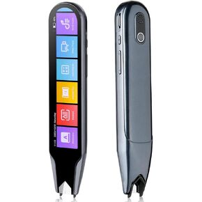 قلم الماسح الضوئي لجهاز مترجم اللغة، جهاز تحويل النص إلى كلام لدعم عسر القراءة 134 ترجمة لغات الكلام يمكن نقل البيانات الممسوحة ضوئيًا إلى هاتف محمول أو كمبيوتر للمبتدئين في اللغة in Kuwait