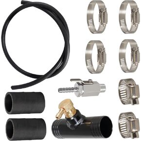 YESHMA 1-1/2" Diesel Auxiliary Fuel Tank Install Kit Compatible with Ford Dodge 2012&older, Compatible with Chevy GMC 2011-2022, Gravity Feed Mounting Kit for Auxiliary & Transfer Fuel Tank