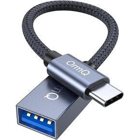 USB to USBC-C Adapter, USB C to USB Adapter, USB 3.0 Female, OTG Cable, Compatible with MacBook Pro/Air, Samsung Galaxy S20/Ultra, Note 10/S9/S8
