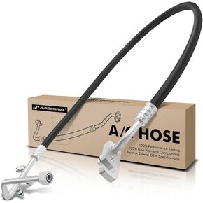 A-Premium A/C Discharge Line Hose Assembly Compatible with Kenworth C500 C540 C550 K100 K100E K130 K150 K200 K220 K270 K300 K370 KW45 KW55 L700, Compressor to Condenser