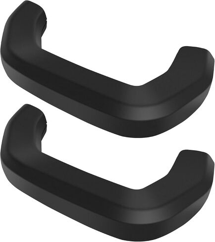 2PCS Tow Hook Covers Fit for Rivian R1T/R1S, Black Silicone Cover Trailer Hitch Cover Protectors Exterior Accessories in Saudi Arabia