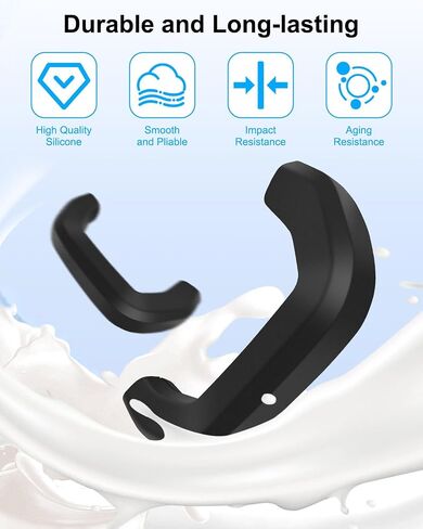 2PCS Tow Hook Covers Fit for Rivian R1T/R1S, Black Silicone Cover Trailer Hitch Cover Protectors Exterior Accessories in Saudi Arabia