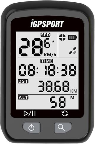 كمبيوتر دراجة GPS، كمبيوتر لاسلكي مقاوم للماء IPX7، متوافق مع أجهزة استشعار ANT+، عداد السرعة MTB Tracker يناسب جميع الدراجات in Kuwait
