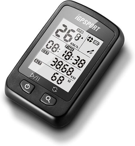 كمبيوتر دراجة GPS، كمبيوتر لاسلكي مقاوم للماء IPX7، متوافق مع أجهزة استشعار ANT+، عداد السرعة MTB Tracker يناسب جميع الدراجات in Kuwait