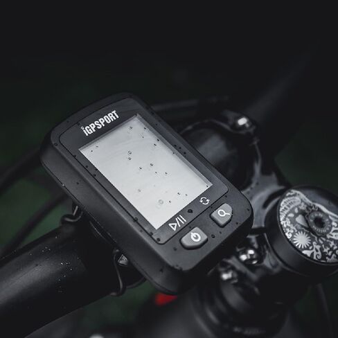 كمبيوتر دراجة GPS، كمبيوتر لاسلكي مقاوم للماء IPX7، متوافق مع أجهزة استشعار ANT+، عداد السرعة MTB Tracker يناسب جميع الدراجات in Kuwait