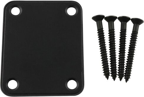 مجموعتان من لوحة رقبة الجيتار الكهربائي مع براغي لوحة رقبة الجيتار برقبة مربعة ولوحة فولاذية لتوصيل الجسم للقيثارات الكهربائية والجاز والباس والذهبي in Kuwait