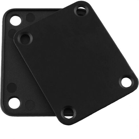 مجموعتان من لوحة رقبة الجيتار الكهربائي مع براغي لوحة رقبة الجيتار برقبة مربعة ولوحة فولاذية لتوصيل الجسم للقيثارات الكهربائية والجاز والباس والذهبي in Kuwait