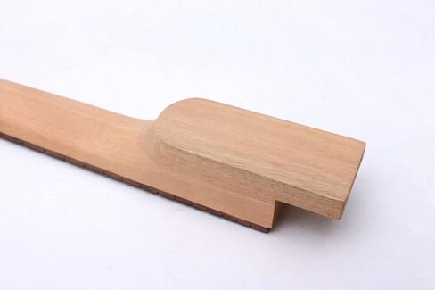 Electric Guitar Neck 24 Fret 25.5 Inch Mahogany Rosewood Bird Inlay Fretboard Guitar Neck Unfinished Set in Heel Guitar Neck Replacement (Bird Inlay) in Saudi Arabia