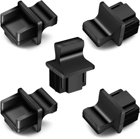 RJ45 Dust Covers Caps Ethernet LAN Port Protector Suitable for Network Swticher/Router/Hub/Cards/Computer/Copper Transceiver Module Silicone 50pcs/Pack in Saudi Arabia