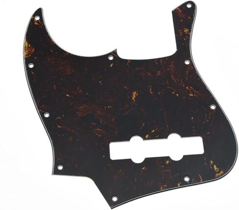 KAISH Lefty 4 String J Bass Style Pickguard Left Handed Bass Pick Guard Scrach Plate for USA/Mexico Jazz J Bass Aged Pearl in Saudi Arabia