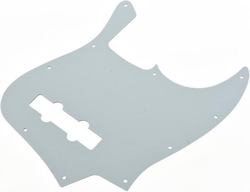 KAISH Lefty 4 String J Bass Style Pickguard Left Handed Bass Pick Guard Scrach Plate for USA/Mexico Jazz J Bass Aged Pearl in Saudi Arabia