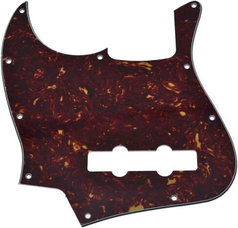 KAISH Lefty 4 String J Bass Style Pickguard Left Handed Bass Pick Guard Scrach Plate for USA/Mexico Jazz J Bass Aged Pearl in Saudi Arabia