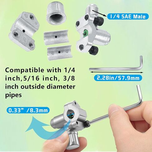 طقم خرطوم إعادة شحن غاز التبريد AC R134A R1234YF، مجموعة قياس AC R134a 1234yf مع صمامات ثقب الرصاصة، صنابير علب R134a R1234yf، قارنات التوصيل السريعة ذات الضغط المنخفض in Kuwait