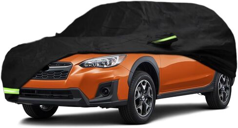 YIXIN Waterproof Car Cover for 2014-2022 Infiniti QX80 Car Cover Custom Fit 100% Waterproof Windproof Strap & Single Door Zipper Bands for Snow Rain Dust Hail Protection in Kuwait