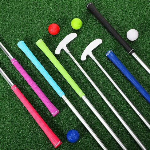 8 عبوات من مضارب الجولف للرجال والنساء، قبضة جولف قابلة للفصل في اتجاهين للأطفال، مع 8 كرات جولف مضرب كبيرة للاعبي الجولف الذين يستخدمون اليد اليمنى اليسرى، مجموعة نوادي الجولف للبالغين الصغار (35 بوصة) in Kuwait