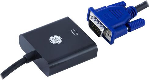 محول GE USB-C إلى HDMI، دقة 4K عند 60 هرتز، متوافق مع HDTV و4K UHD، عرض من أجهزة USB-C إلى شاشات HDMI 2.0، وصلة USB من النوع C قابلة للعكس، 6 بوصة، أسود، 38600 in Saudi Arabia