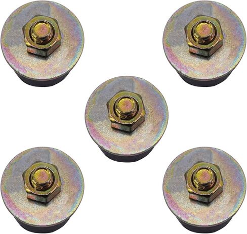 5 Packs Rubber Expansion Plug 1 inch to 1-1/8 inch ( 25mm -28mm) Rubber Freeze Plug, Replace 570-005, Black in Saudi Arabia