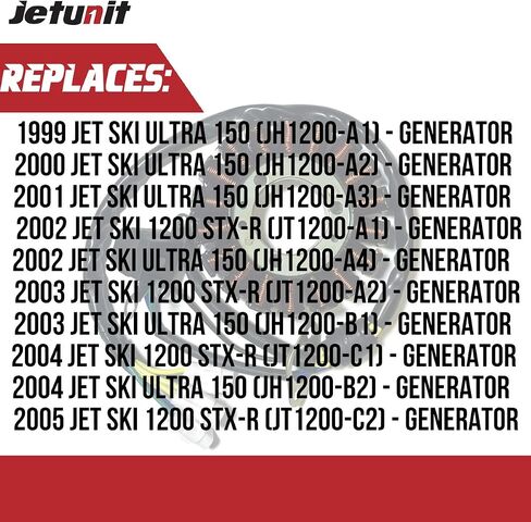 Stator for Kawasaki Jet-Ski 21003-3746 21003-3739 21003-3740 2002-2005(1200 STX-R-JT1200) 1999-2005(Ultra 150-JH1200) in Saudi Arabia