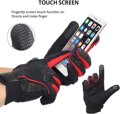 قفازات SAVIOR HEAT للتمرين في صالة الألعاب الرياضية، قفازات لياقة بدنية كاملة الأصابع تعمل باللمس للرجال والنساء قابلة للتنفس مع بطانة لحماية راحة اليد وقبضة إضافية للقيادة وركوب الدراجات ورفع الأثقال في الهواء الطلق in Kuwait