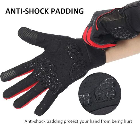 قفازات SAVIOR HEAT للتمرين في صالة الألعاب الرياضية، قفازات لياقة بدنية كاملة الأصابع تعمل باللمس للرجال والنساء قابلة للتنفس مع بطانة لحماية راحة اليد وقبضة إضافية للقيادة وركوب الدراجات ورفع الأثقال في الهواء الطلق in Kuwait