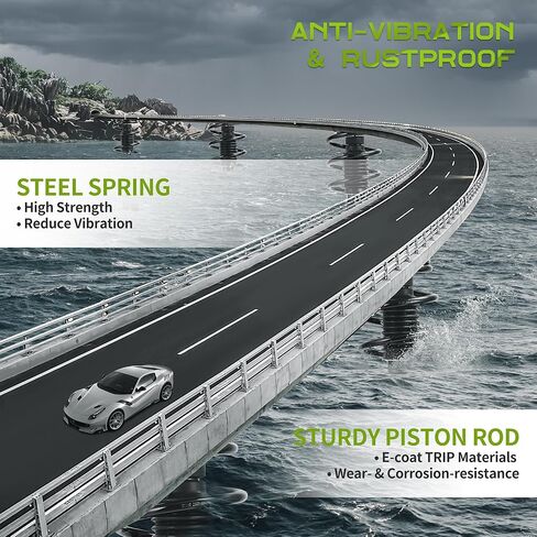 زوج من الصدمات الأمامية والخلفية AUTOSAVER88 كاملة الدعامات السريعة المتوافقة مع سنترا 2007-2012 in Kuwait