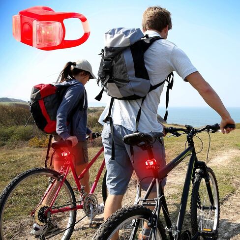 Solid Aircraft Aluminum Bike Light - Bright 240 Lumens LED Bicycle Headlight with Tail Light - Waterproof - Mounts in Seconds - NO Tools Required in Saudi Arabia