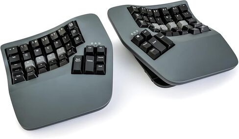 KINESIS Advantage360 Split Ergonomic Keyboard - USB-C | Mechanical Switches | Fully Programmable | Contoured Shape | Adjustable Tenting | PBT Keycaps in Saudi Arabia